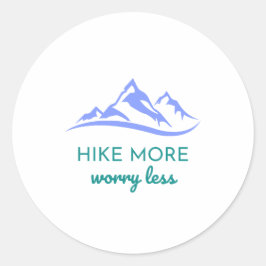ハイキングの増加、心配の減少 – アウトドアを受け入れる ラウンドシール