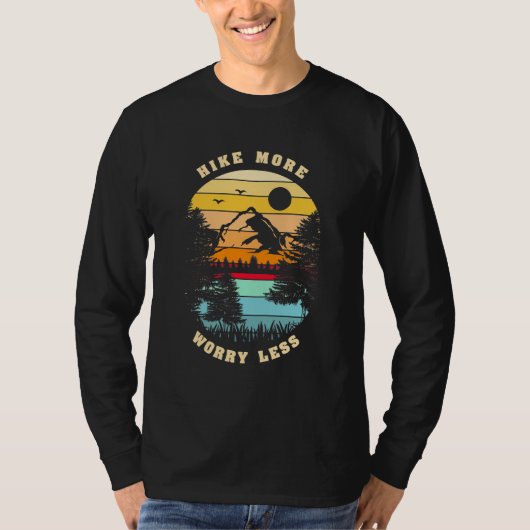 ハイキングの心配が少ない Tシャツ (正面)