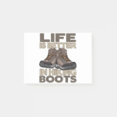 ハイキングの方が男性のハイキングの方がよおもしろいい ポストイット (正面)