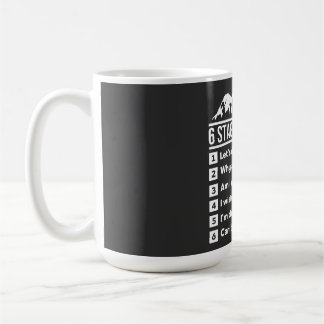 ハイキングの6フェーズ コーヒーマグカップ