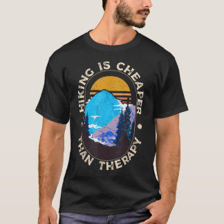 ハイキングはより安価 Tシャツ