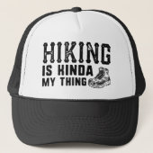 ハイキングは私の物だ キャップ (正面)