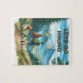 ハイキングへ ジグソーパズル (横)