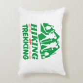 ハイキングまたはトレッキング アクセントクッション (正面(垂直))