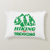 ハイキングまたはトレッキング アクセントクッション (裏面)