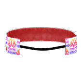 ハイキングまたはトレッキング アスレチックヘッドバンド (裏面)