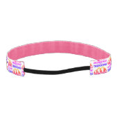 ハイキングまたはトレッキング アスレチックヘッドバンド (裏面)