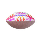 ハイキングまたはトレッキング アメリカンフットボール (回転90)