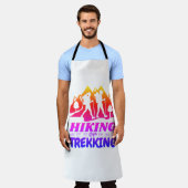 ハイキングまたはトレッキング エプロン (着用した状態)