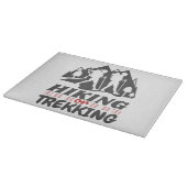 ハイキングまたはトレッキング カッティングボード (角)