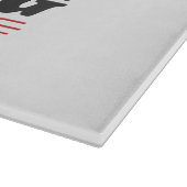 ハイキングまたはトレッキング カッティングボード (角)