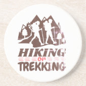 ハイキングまたはトレッキング コースター (正面)