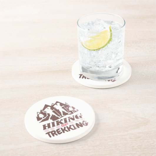 ハイキングまたはトレッキング コースター (側面)