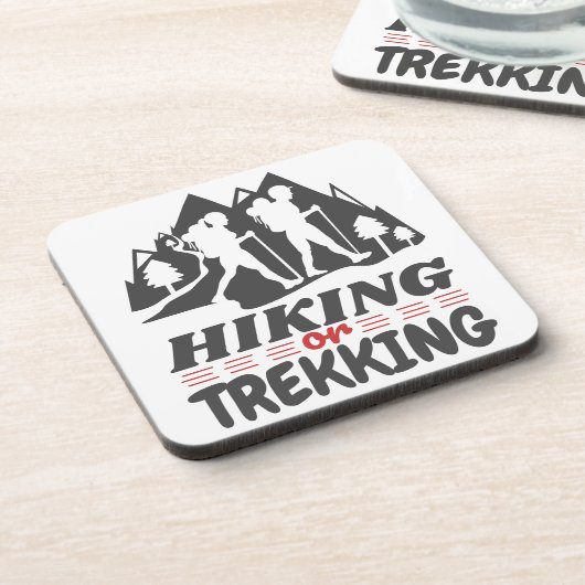 ハイキングまたはトレッキング コースター (左側)