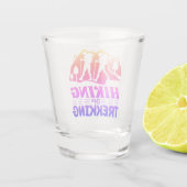 ハイキングまたはトレッキング ショットグラス (裏面)