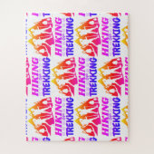 ハイキングまたはトレッキング ジグソーパズル (縦)