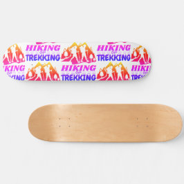 ハイキングまたはトレッキング スケートボード