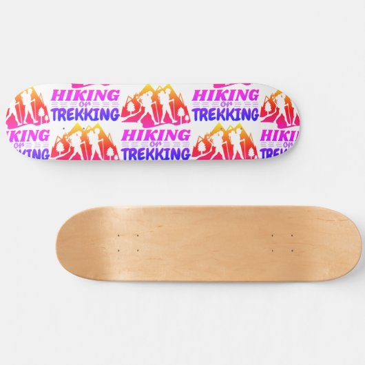 ハイキングまたはトレッキング スケートボード (横)