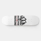 ハイキングまたはトレッキング スケートボード (横)