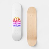 ハイキングまたはトレッキング スケートボード (正面)