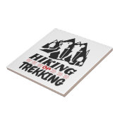 ハイキングまたはトレッキング タイル (側面)