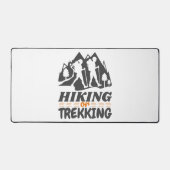 ハイキングまたはトレッキング デスクマット (正面)
