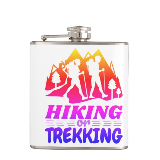 ハイキングまたはトレッキング フラスク (正面)