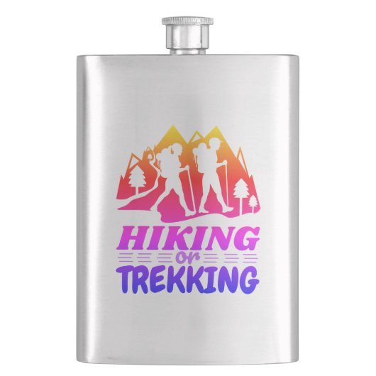 ハイキングまたはトレッキング フラスク (正面)