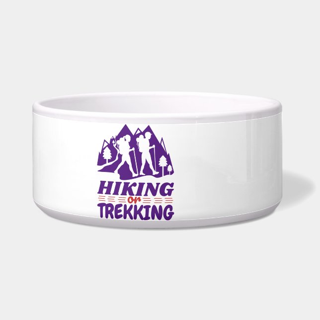 ハイキングまたはトレッキング ボウル (右)