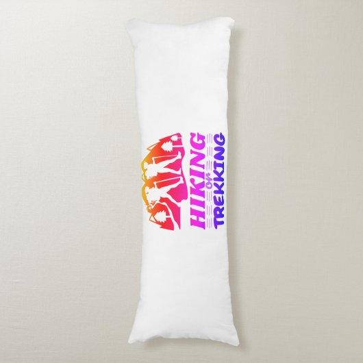 ハイキングまたはトレッキング ボディピロー (正面縦)