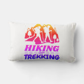 ハイキングまたはトレッキング ランバークッション (裏面)