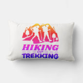 ハイキングまたはトレッキング ランバークッション (正面)