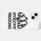 ハイキングまたはトレッキング Case-Mate iPhoneケース (裏面 (横))