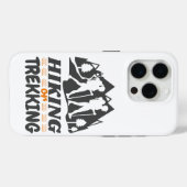 ハイキングまたはトレッキング Case-Mate iPhoneケース (裏面 (横))