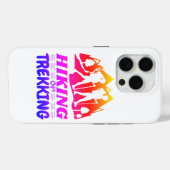ハイキングまたはトレッキング Case-Mate iPhoneケース (裏面 (横))