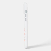 ハイキングまたはトレッキング iPhoneケース (左側面)