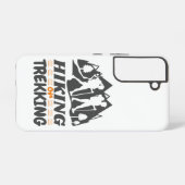 ハイキングまたはトレッキング SAMSUNG GALAXYケース (裏面横)