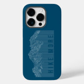 ハイキングもっと山ホワイトケースメイトiPhoneケース Case-Mate iPhoneケース (裏面)
