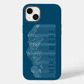 ハイキングもっと山ホワイトケースメイトiPhoneケース Case-Mate iPhoneケース (裏面)