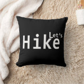 ハイキングやる気を起こさせることわざをハイキングする クッション (ブランケット)
