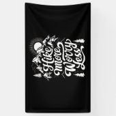 ハイキングより心配のないグループキャンプアウトドアハイキング 横断幕 (縦)