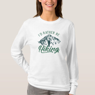 ハイキングをしたい Tシャツ