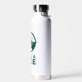 ハイキングをする ウォーターボトル (左面)