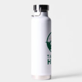 ハイキングをする ウォーターボトル (右面)