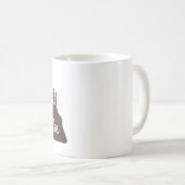 ハイキングをする コーヒーマグカップ (正面右)