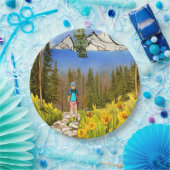 ハイキングをする ペーパープレート (パーティー)