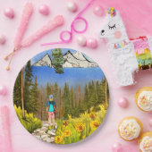 ハイキングをする ペーパープレート (パーティー)