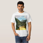 ハイキングを取って下さい。 人の価値 Tシャツ (正面フル)