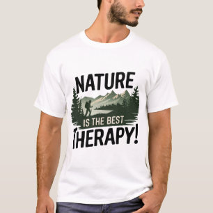 ハイキングを増やし、心配を減らす – 感動的 Hiking Deseg Tシャツ