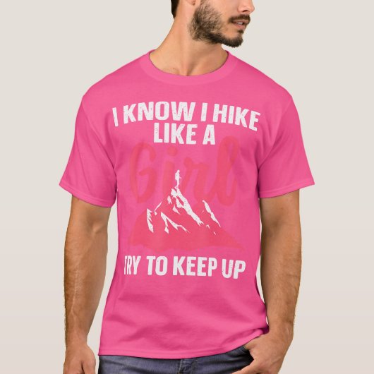 ハイキングアー男性へト女性屋外自然ハイカーキャンプ Tシャツ (正面)